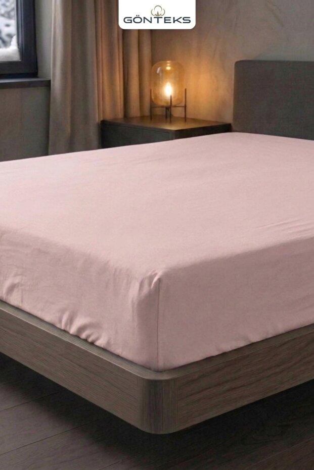 Cotton Elastic Fitted Sheet - Single/Double Size