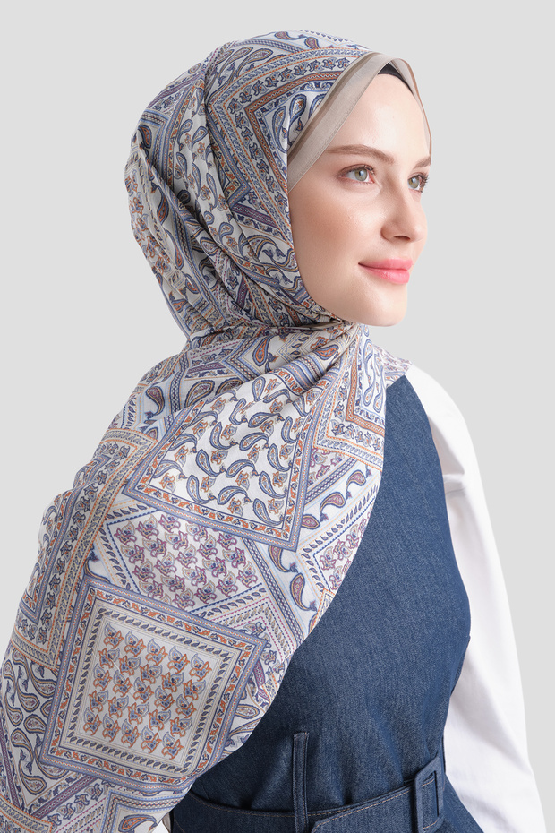 Elegance Cotton - Silk Shawl As464-37