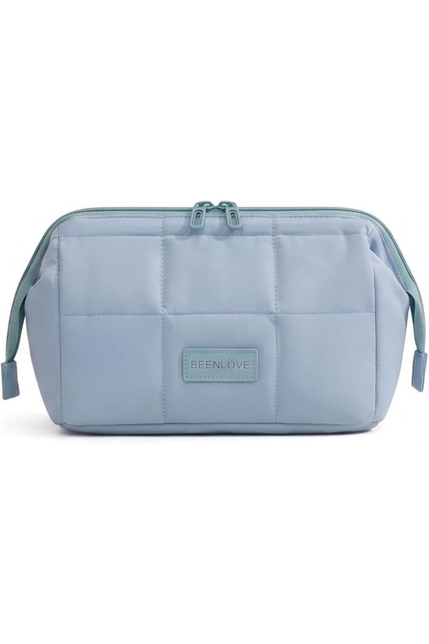 Travel Makeup Bag - Beige