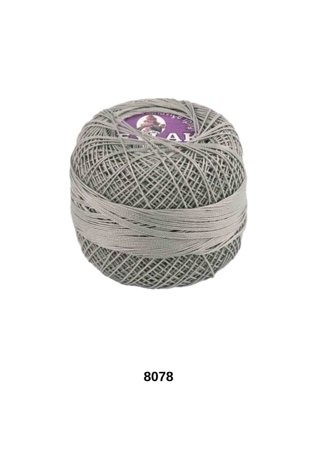 1 piece lilac etamine cross-stitch embroidery thread 6 ply no: 12 - color: 8078