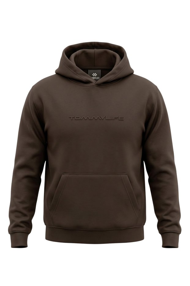 Children's Black Boys Waiter Sweat Hooded Sweatshirt