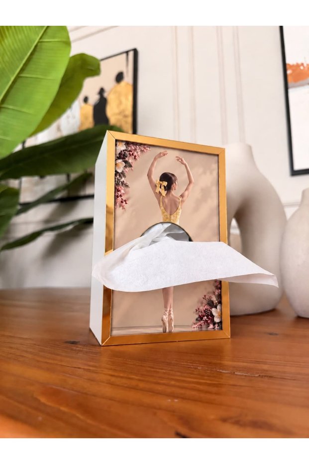 Lotus Decorative Napkin Box