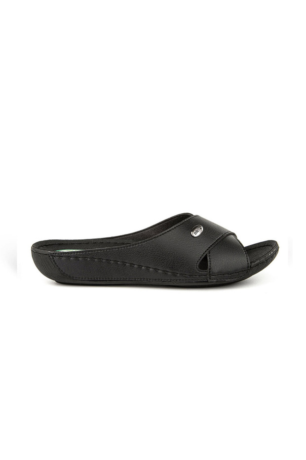 Cyrus Anatomical Women's Slippers Black