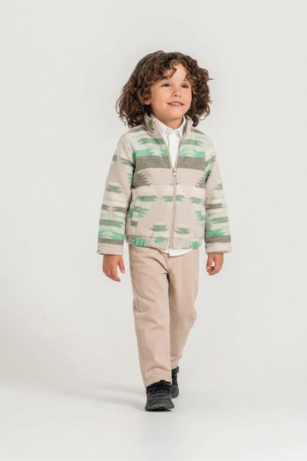 Boy's 3-Piece Set: Coat, Shirt, and Pants