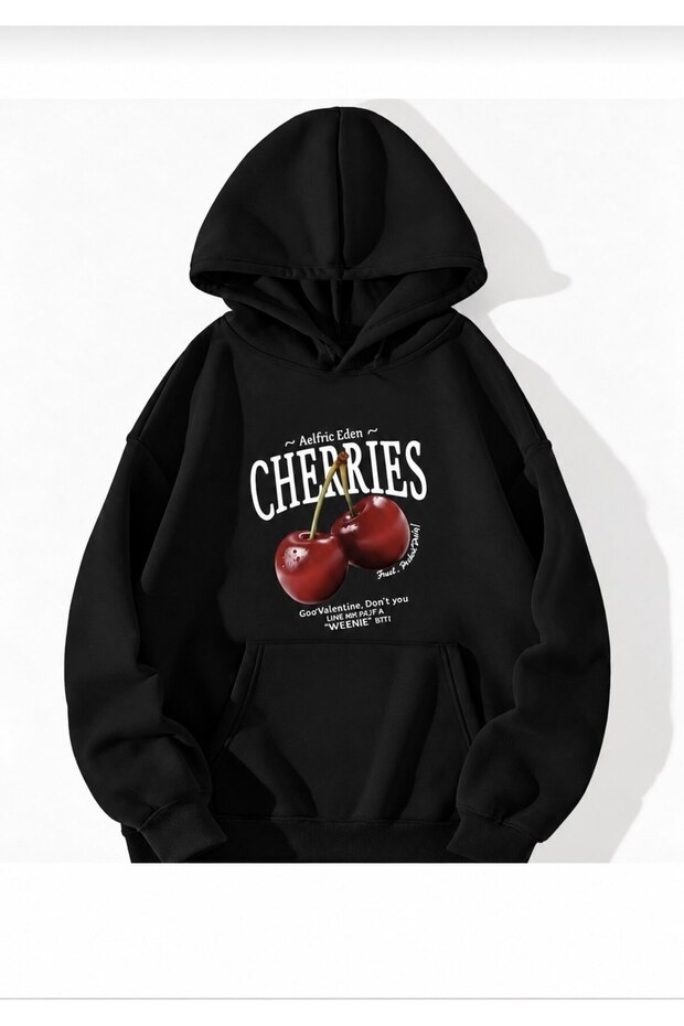 Unisex Women/Men 3 Thread Oversize Quality Fabric Premium Hoodie Thick Hooded Sweatshirt