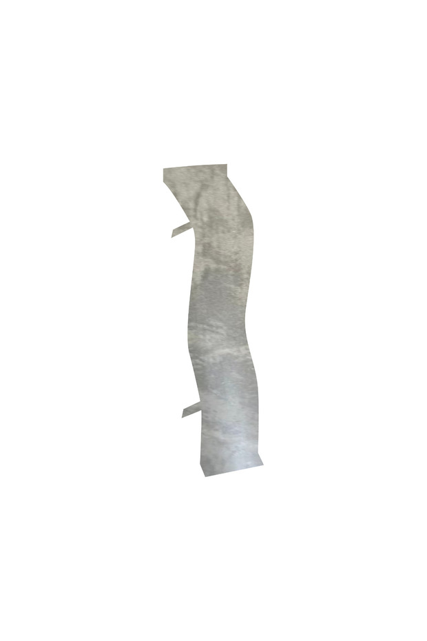 Conector pentru plintă LP60, Gri