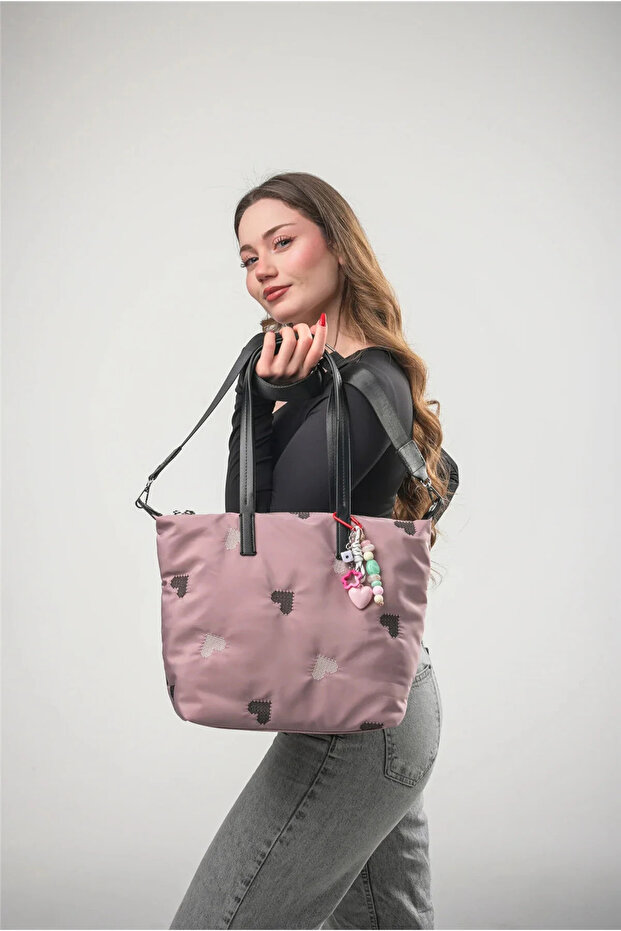 Women's Crossbody Handbag Daily Stylish Use Lightweight Modern Design Pink 18305
