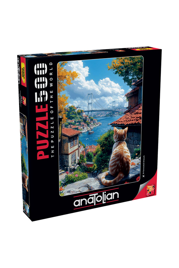 500 Piece Jigsaw Puzzle - Cats of Istanbul 3647