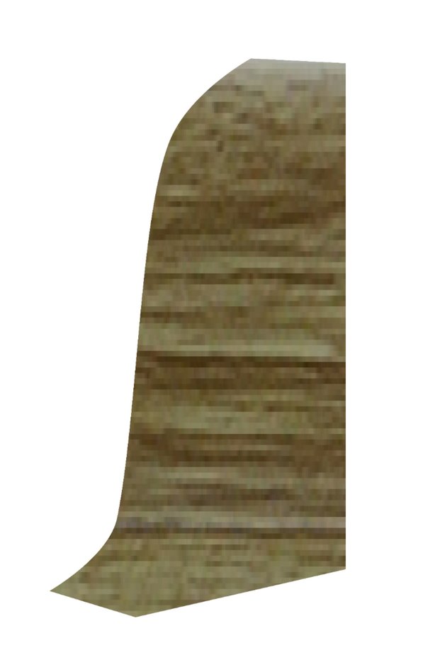 LP55 Capăt de plintă drept, Stejar rustic