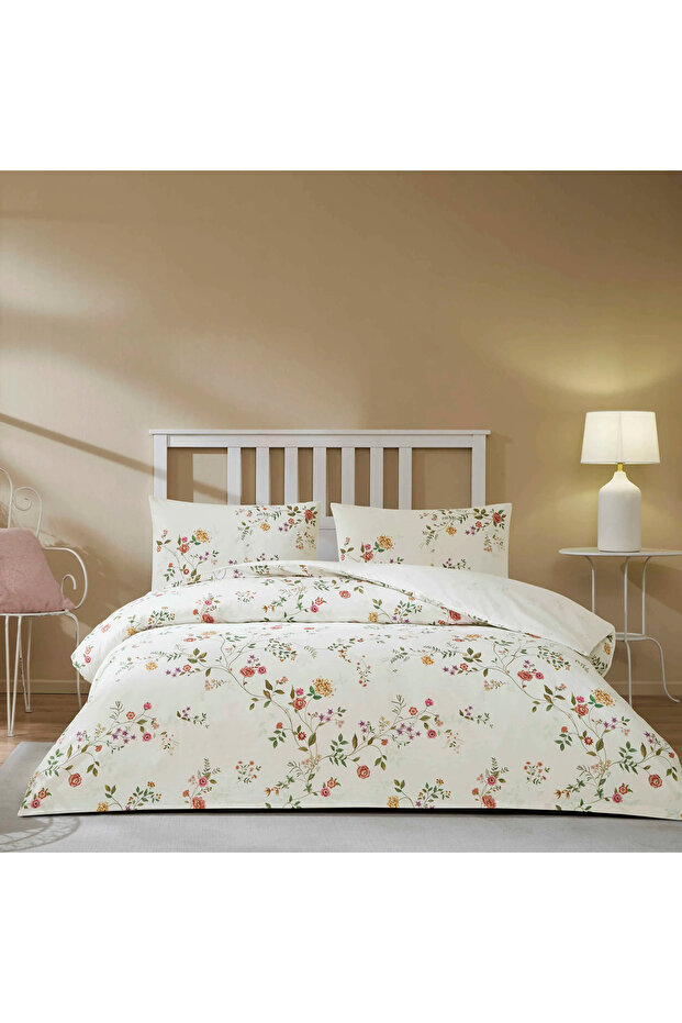 New Season Ranforce Double Bedding Set Venezia White