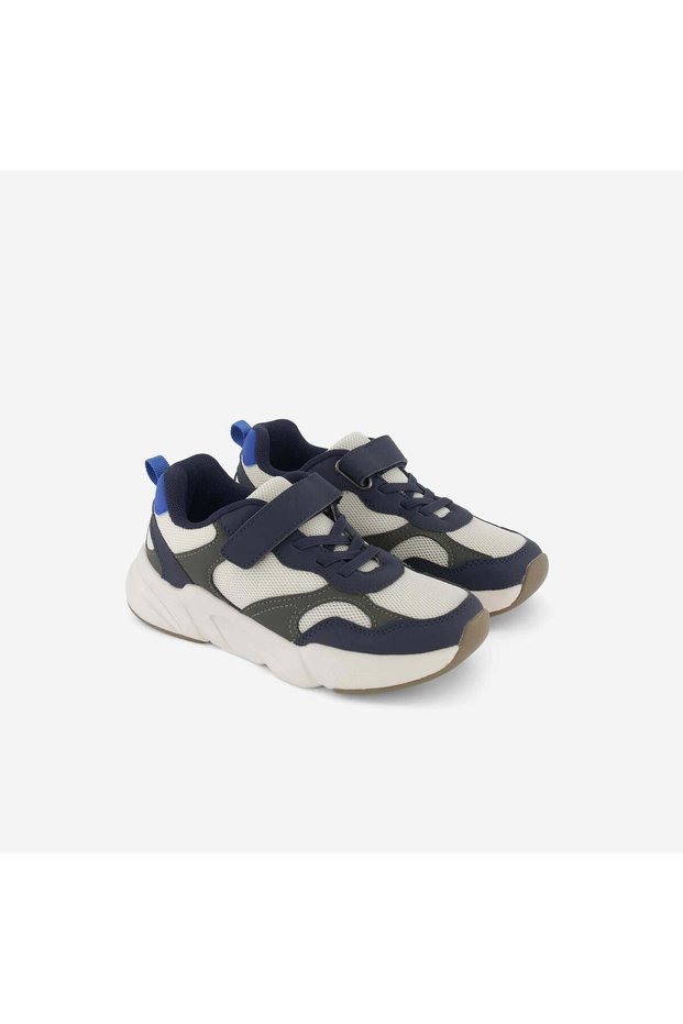 Textile Running Sneakers Blue