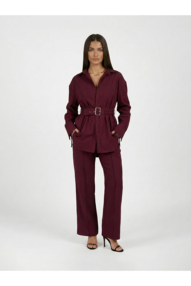 Burgundy Pants