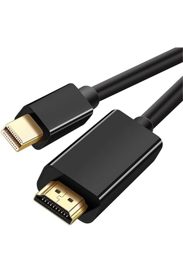 كابل Mini DisplayPort إلى HDMI، كابل Mini DP (Thunderbolt) إلى HDMI بطول 6 أقدام، حل مثالي للشرائح الإلكترونية لأجهزة ماك