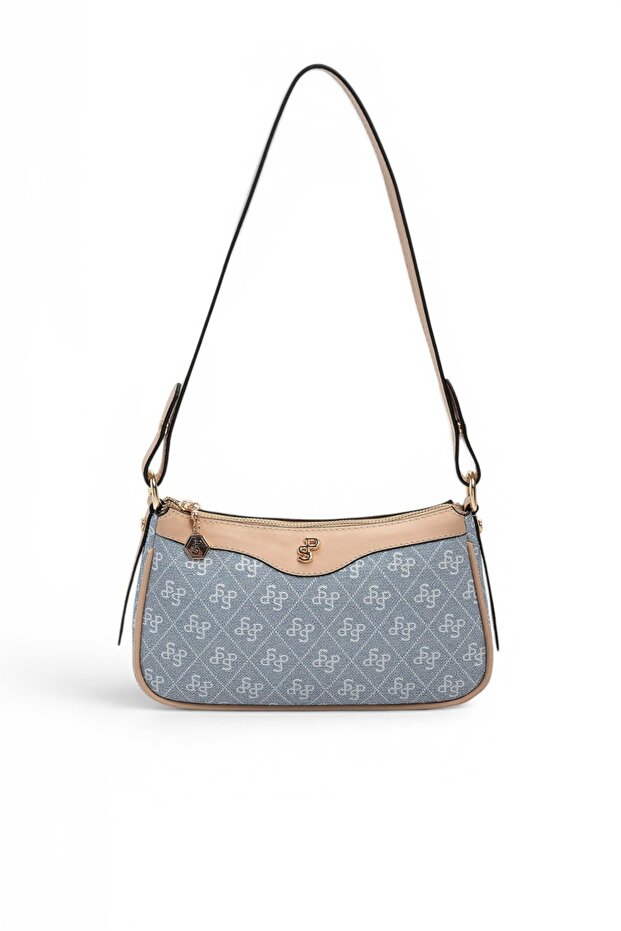 Blue - Ten Monogram Women's Crossbody Bag Sp1274