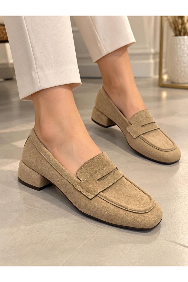 Mink Suede Heels College