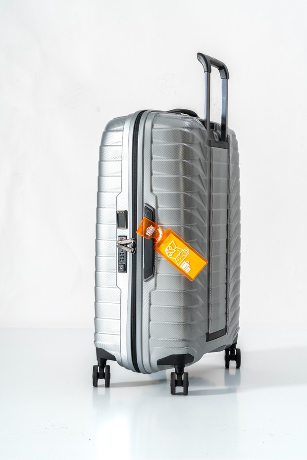 Neon - Luggage Tag and Suitcase Tag 1 Piece * Neon Orange *