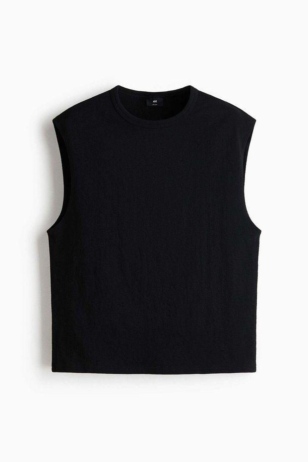 Relaxed Fit Jersey vest top