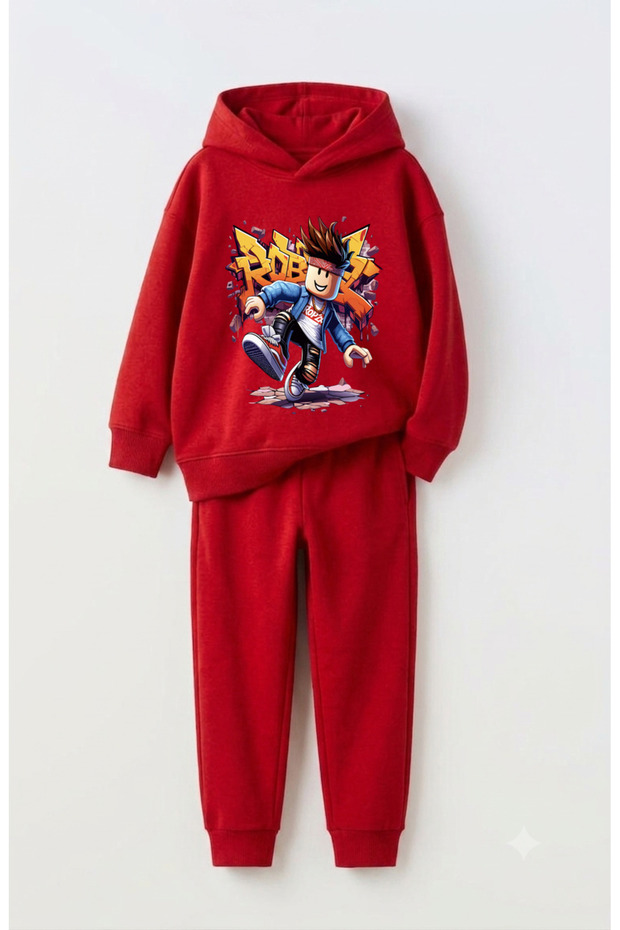 Roblox Premium Sweatshirt & Sweatpants Set for Kids - 2-Piece Sports Suit