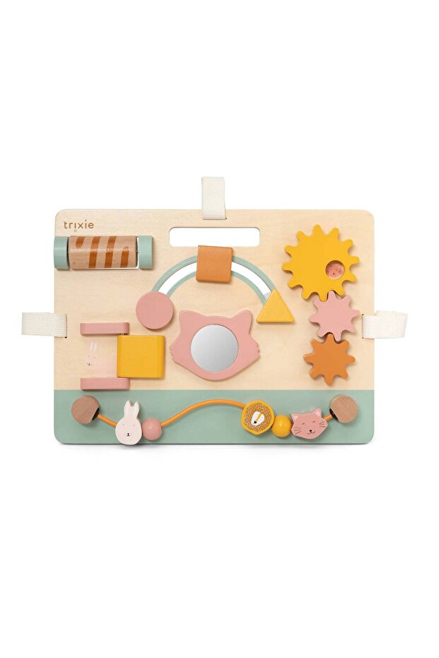 Mrs. Cat Toy Wooden Activity Panel 36-266