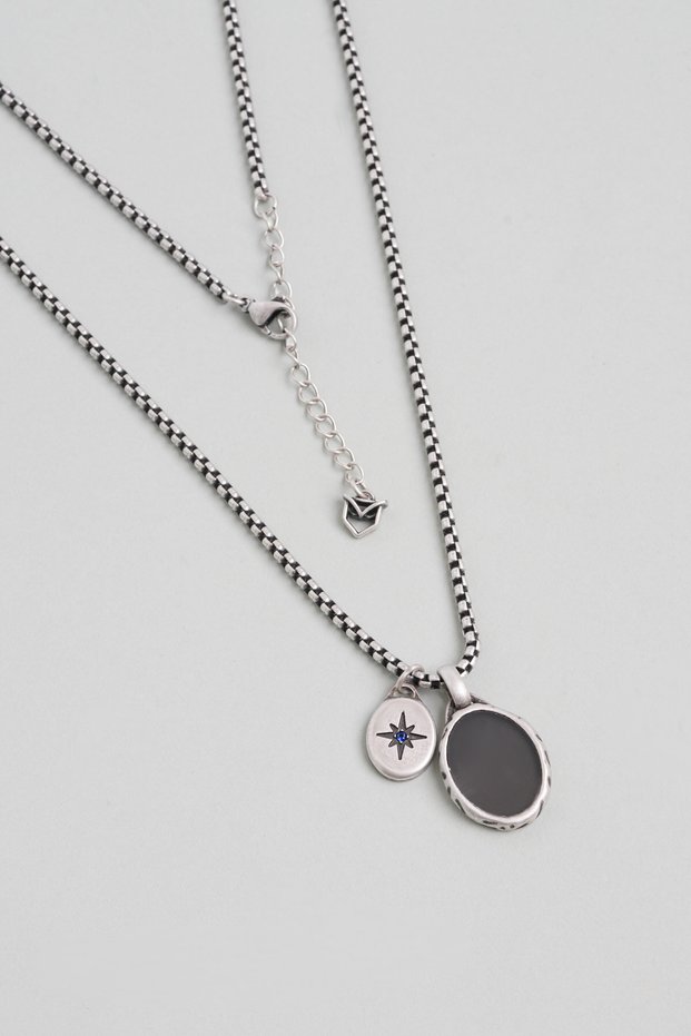 Shadow Seal 60 cm Steel Men's Necklace