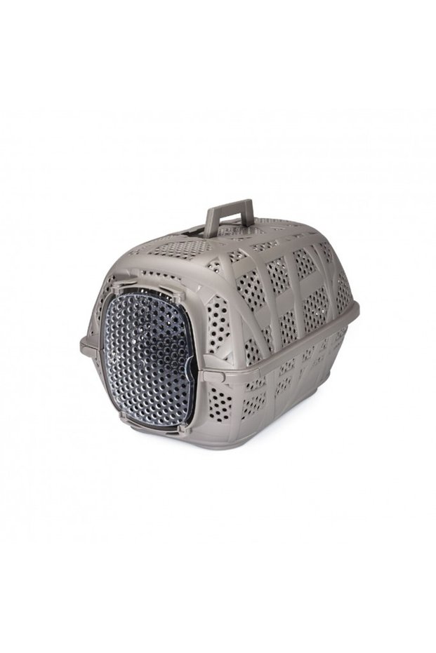 Carry Sport Carriers For Cats And Dogs - 48.5 X 34 X 32Cm[Color - Grey, Dimension - 48.5 X 34 X32Cm]