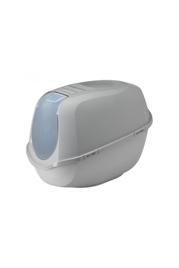 Mega Smart Cat Toilet L 66.2 X W 45.9 X H 49 Cm-Titanium Grey