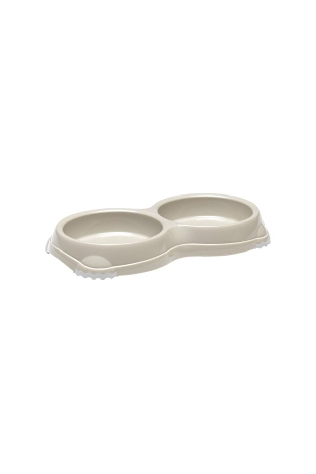 Double Smarty Bowl26.5 X 13.5 X 3.4 Cm-2X200Ml-Grey