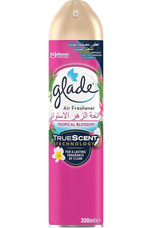 Aerosol Spray Tropical Blossom, Fast Acting Odour Eliminator, 300ml