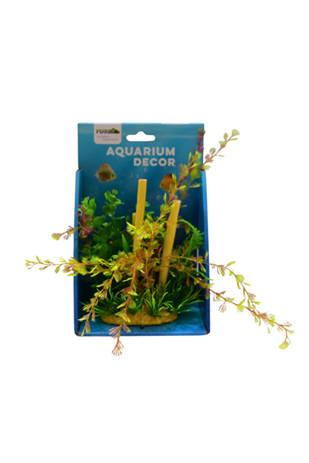 Aquarium Decorations - Artificial Plant Ys-60512 [Height:20Cm]