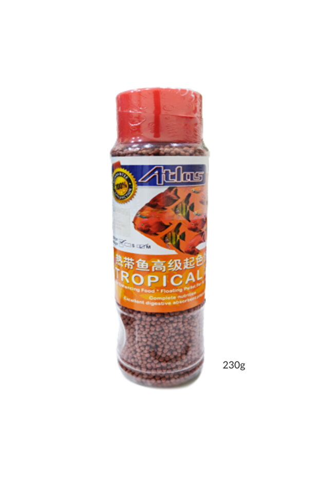 Atlas Tropical Pellet Food[Weight - 230G]