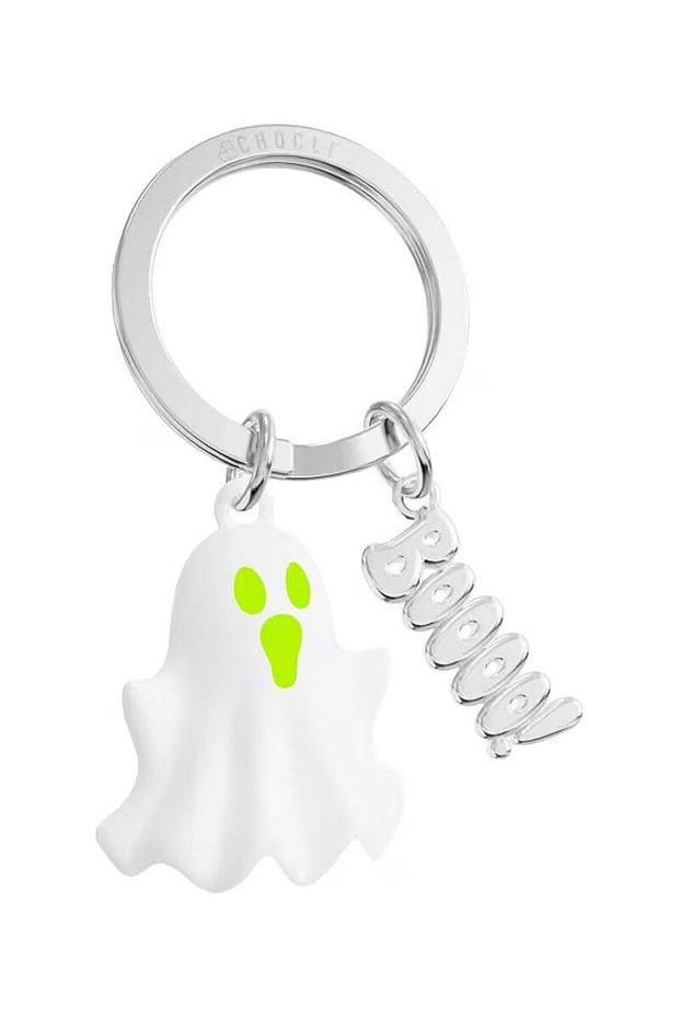 Ghost Keychain Mtm427-01 - White