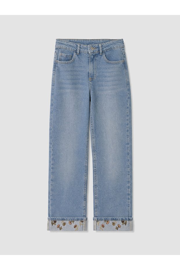 Quality Pieces from Çelebi Store Straight Fit Girls' Jean Pants