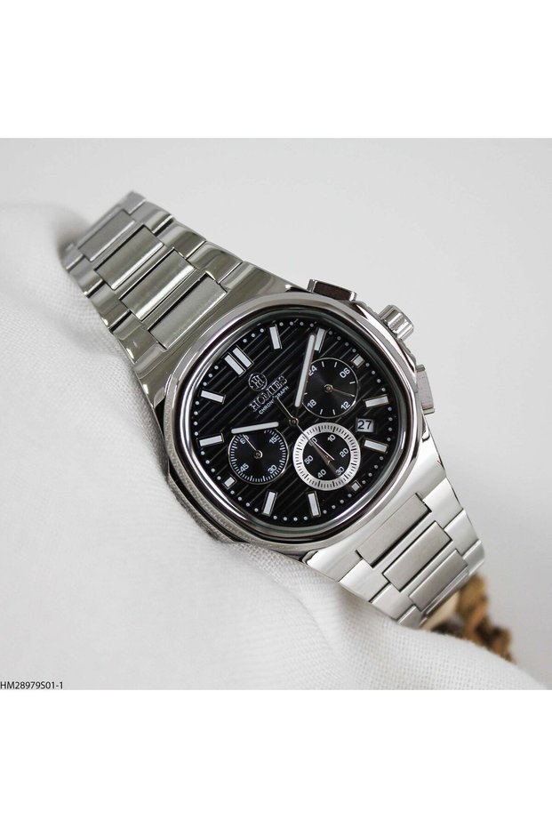 Hm28979S01-1 Men's Wristwatch with Steel Strap