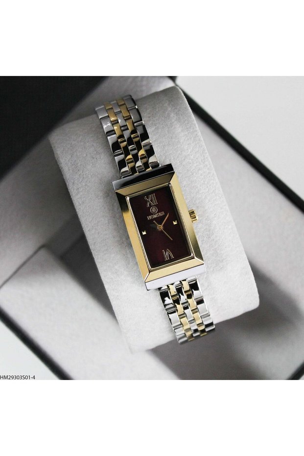 Hm29303S01-4 Women Wrist Watch with Steel Cord