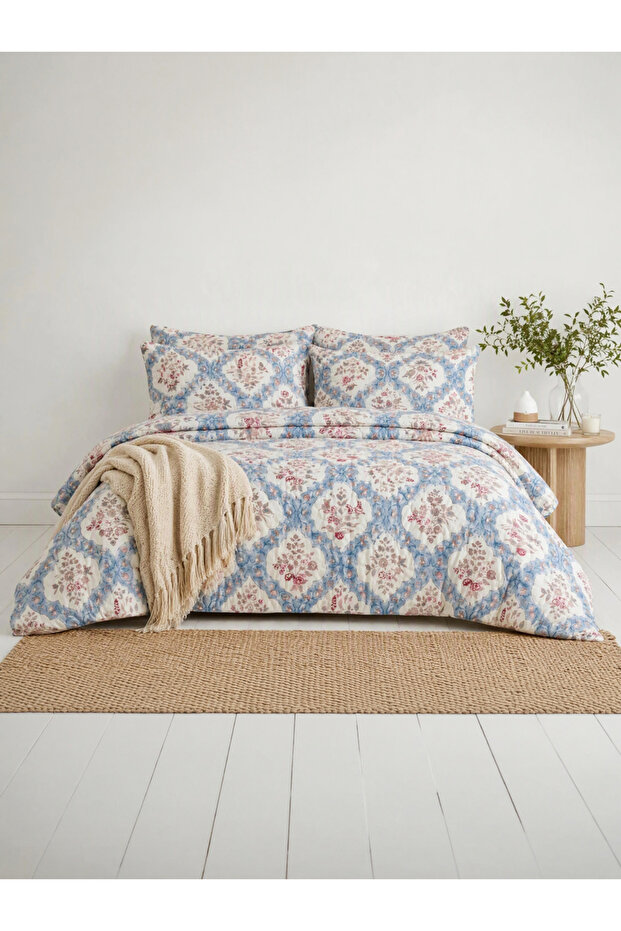 1-Piece Printed Comforter, Micro Fiber Single 90X100 Inches