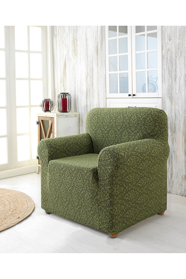 Cotton Single Sofa Cover Plum - 75 X 105