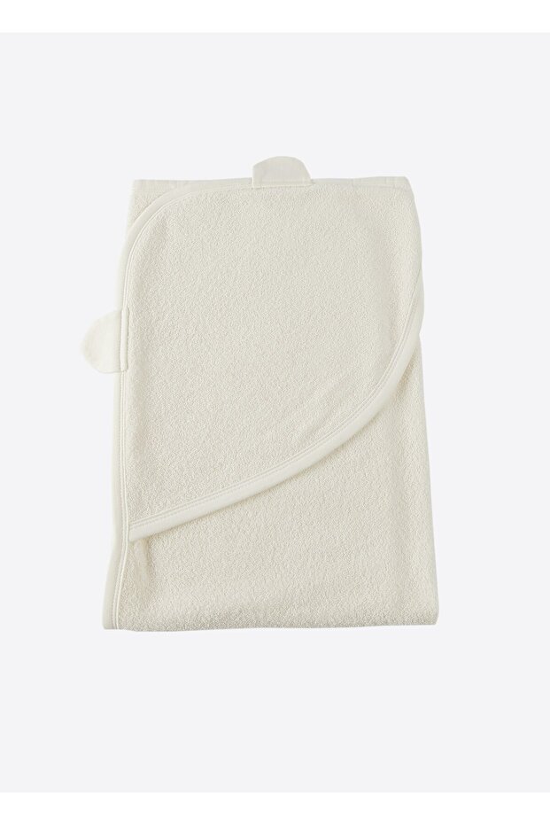 Organic Baby Bear Bath Eraser Ecru