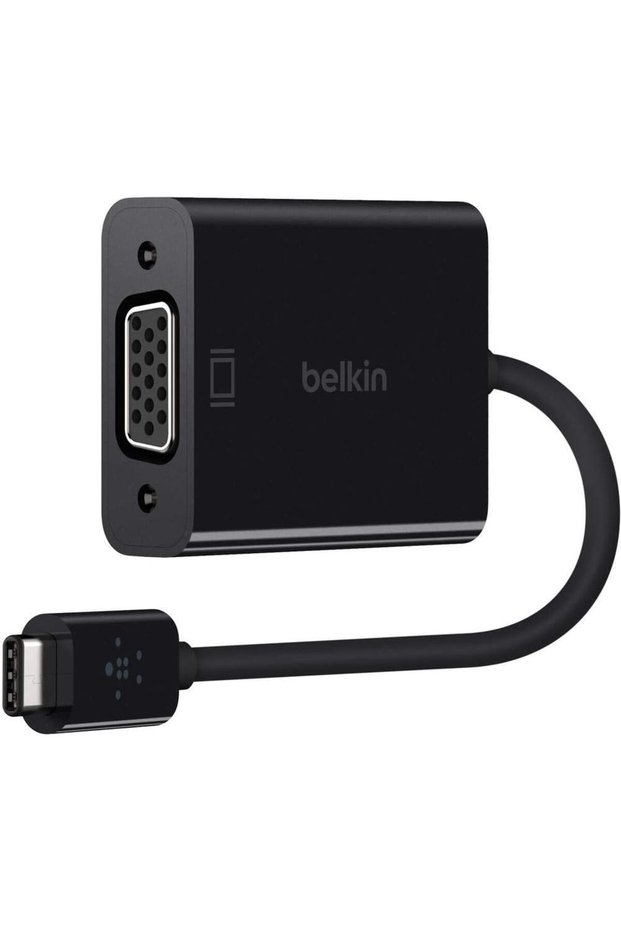15 cm Usb-C To Vga Adapter - Black, F2CU037bt