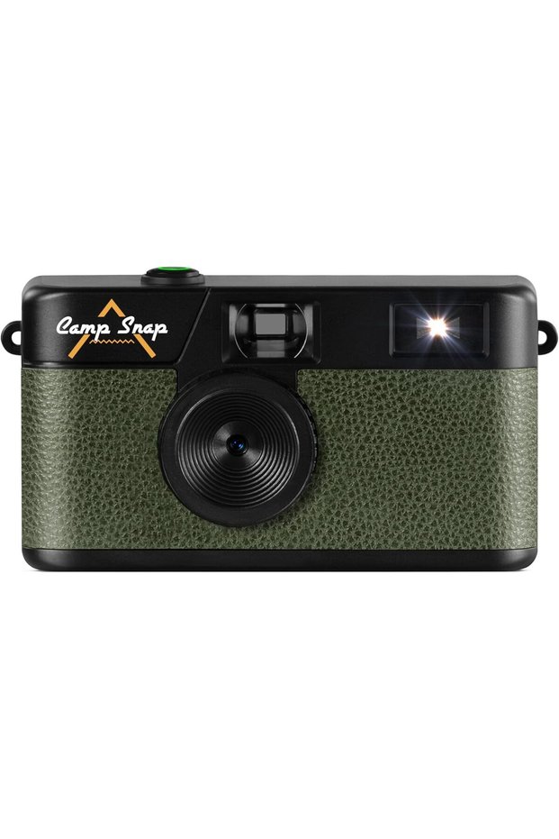 V105 Screen-Free Digital Camera | 8MP Point-and-Shoot Vintage Style, LED Flash, Rechargeable Battery, 500 Photos per charge, Includes 4GB Micro SD Card, for Kids and Adults (Forest Green)