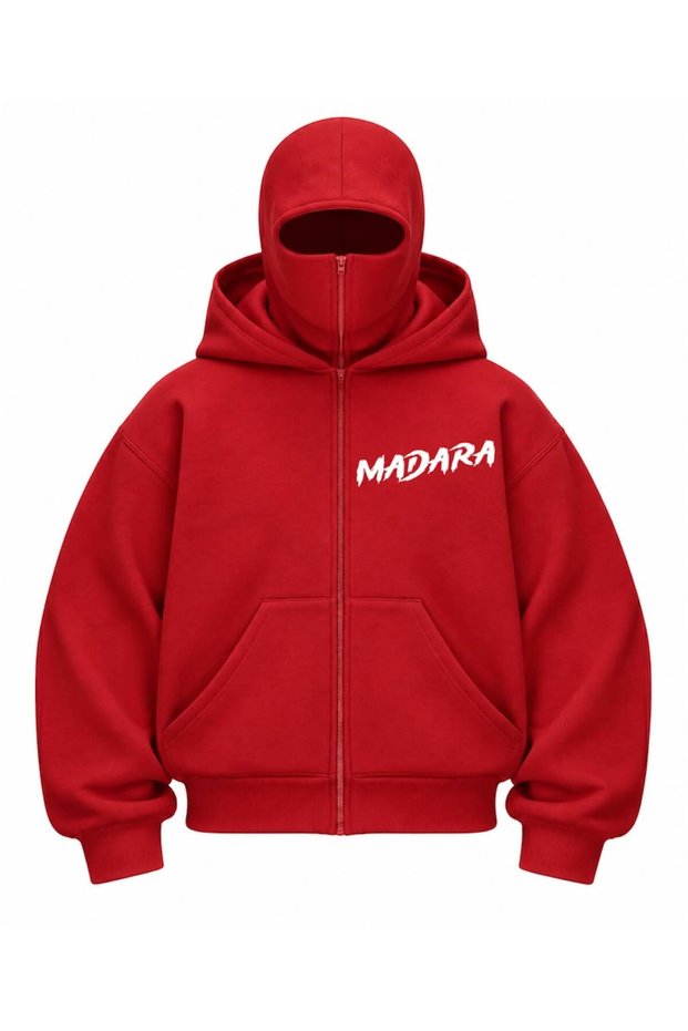 Snow Masked Balaclava Madara Printed Ninja Hoodie Sweatshirt