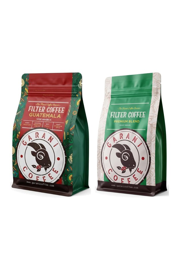 Guatemala Premium Blend Filter Coffee Set 2 X 250 g 500 g Ground Medium Roast French Press