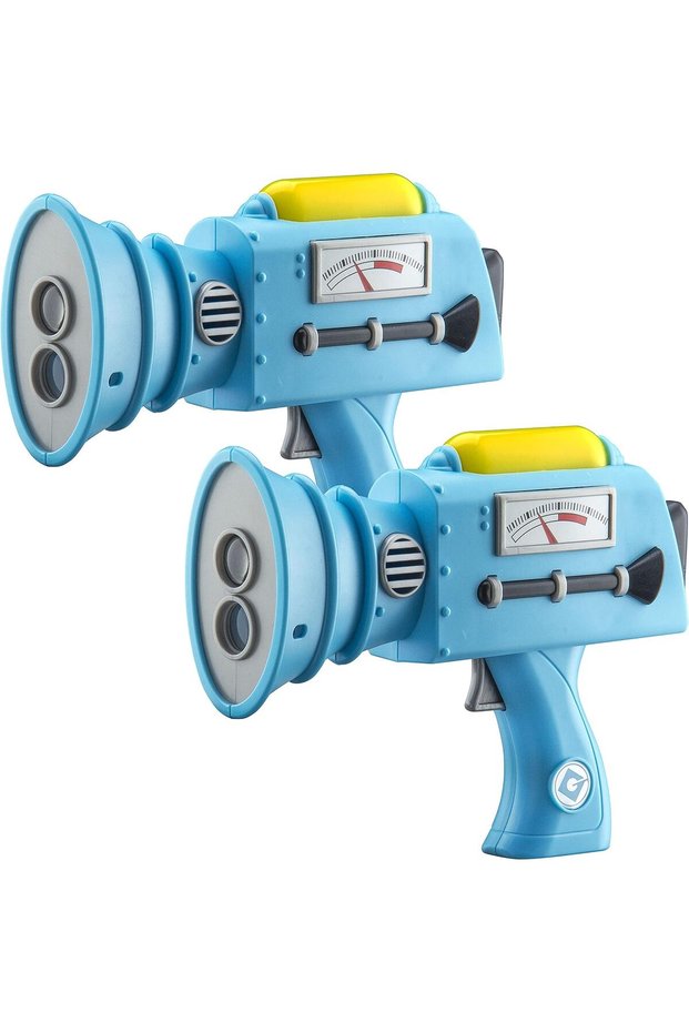 KIDdesigns Laser Tag Gun Minons The Rise of Gru | Laser Tag Blasters Pistols for & Adults Indoor Outdoor Laser Battle Lights Up and Vibrates 100 Ft range with Sound Effects and Shooting modes