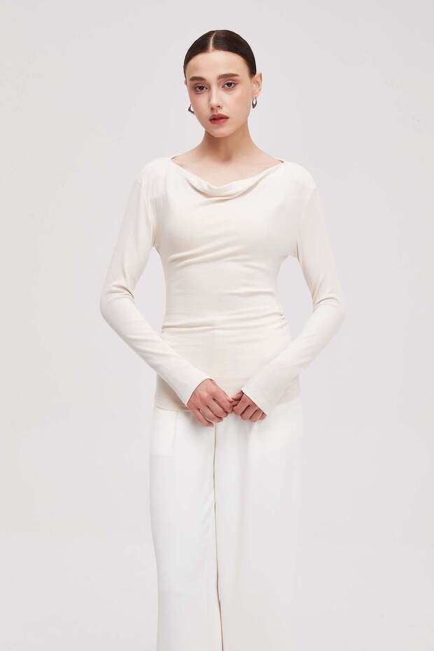 Plain Long Sleeve Top