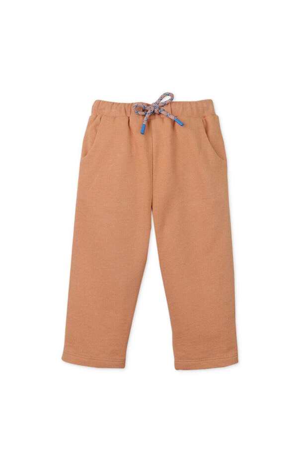 Solid Drawstring Boys' Pants