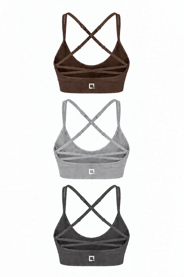 3-Pack Griba Seamless Sports Bustier Pack