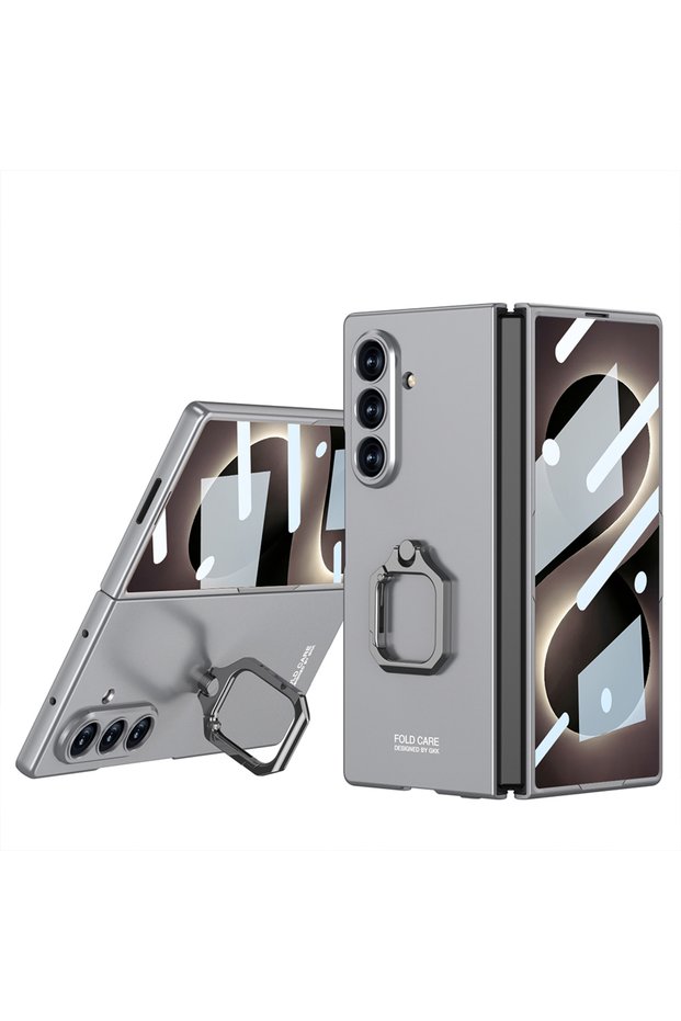 Galaxy Z Fold 8 Ultra Case Kıpta Flip Ring Camera Protected Case
