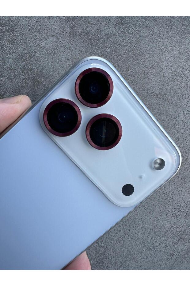 iPhone 18 Pro / 18 Pro Max Burgundy Color Camera Lens Protector