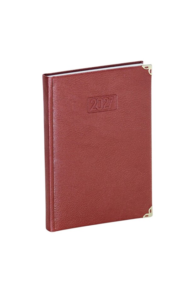 2027 agenda faux leather 14x20 cm