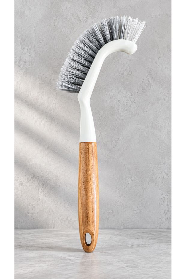 90 Degree Dip Corner Brush - Multi-Purpose Durable Wooden Handle - Multi Fine - Decorative Long Lasting