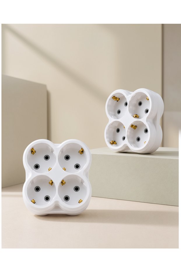 Wireless 4-Outlet Socket Multiplier Uczzdlyn4Lugolyat-2